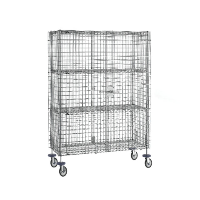 Metro SEC56EC-2SE - Super Erecta® Security Unit, Mobile, Chrome Plated Finish