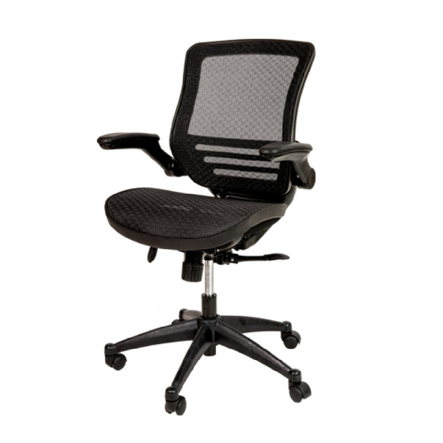 Flash Furniture BL-8801X-BK-GG Warfield Executive Swivel Chair 37" 41" Adjustable Height