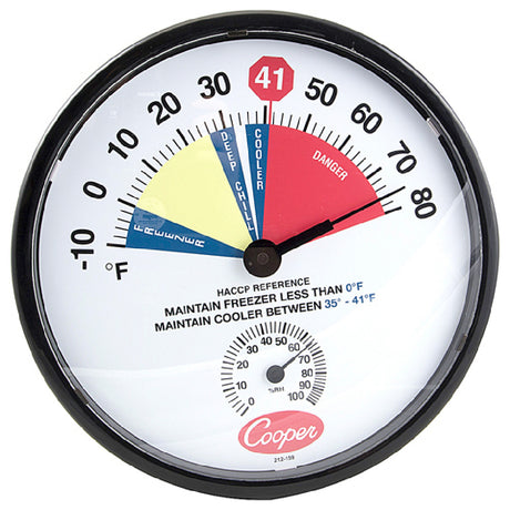 Franklin Machine Products 138-1301 Cooler/Freezer Thermometer 12"