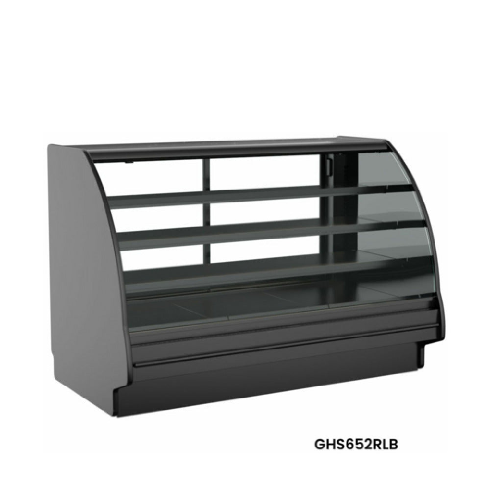 Structural Concepts GHS1252RLB (CURVED) Fusion® Refrigerated Service Case 146-1/4"W X 42-3/4"D X 51-1/4"H