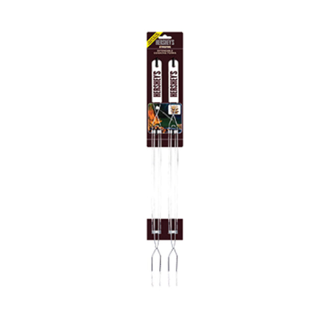 Chef Master 01209HSY Hershey's® S'mores Extendable Cooking Fork Extends From 23" To 31-1/2"