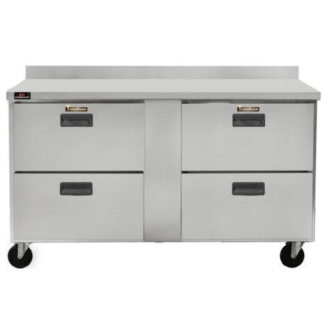 Traulsen CLUC-60F-DW-WT - Dealer's Choice CLUC Series Compact Undercounter Freezer With Work Top
