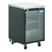 Hubert 81570 - Kratos Back Bar Cooler, 7.8 Cu. Ft., 23-1/2"W X 30-3/4"D X 38-3/4"H