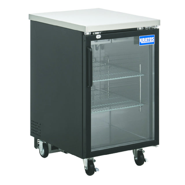Hubert 81570 - Kratos Back Bar Cooler, 7.8 Cu. Ft., 23-1/2"W X 30-3/4"D X 38-3/4"H