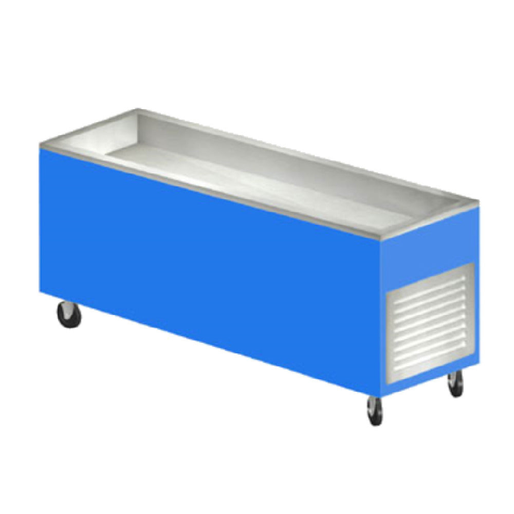 Duke AHC-5M_217101 Duke Salad Bar 74"W X 24-1/2"D X 36"H 20 Gauge Stainless Steel Top