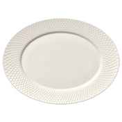Bauscher Hepp 692074 - Platter, 9.4" X 7.1", Oval With Rim Relief