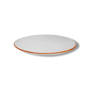 By The Earth Living DW013 Appetizer Plate 7" Dia. Speckled With Rim