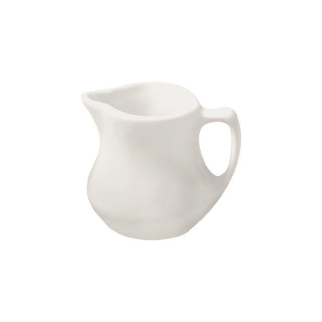 Steelite DCI15W Ranch Creamer 4 Oz. 3"W X 2-3/4"H