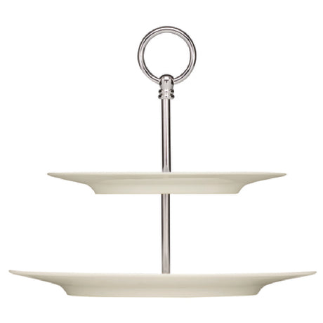 Bauscher Hepp 697302 - Etagére, 11-5/16" Dia. X 10"H, 2-tier