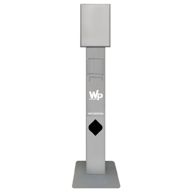 Carlisle 38002 WipesPlus® Cart Wipe Stand 14-3/5"H For Use With Wipes Canisters 33803338043390033906 & 33808