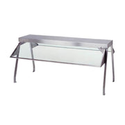Duke 939L Buffet Shelf Stainless Steel Construction With Dual Glass Sneeze Guards