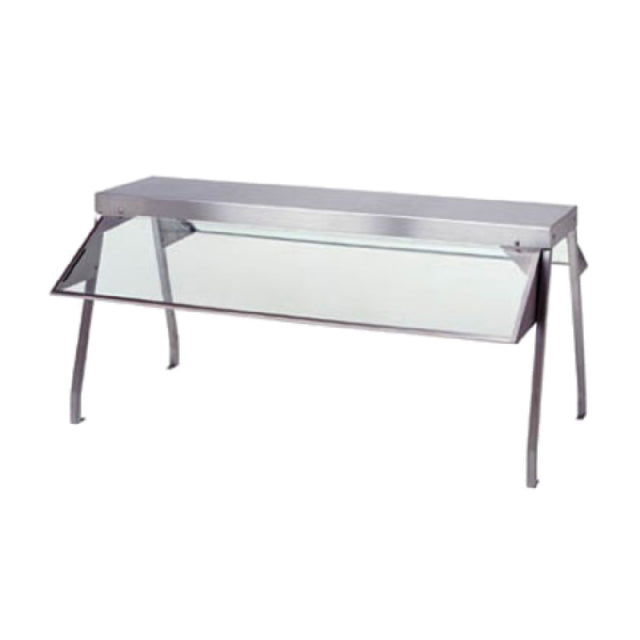 Duke 938FL Buffet Shelf Stainless Steel Construction With Dual Glass Sneeze Guards