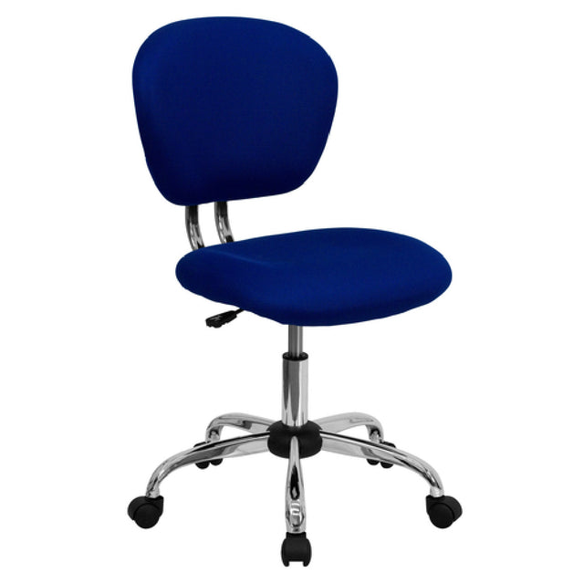 Flash Furniture H-2376-F-BLUE-GG Swivel Task Chair 33-1/2" To 37-1/2" Adjustable Height