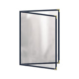 Risch TED 8.5X11-LEATHERETTE Deluxe Sewn Leatherette Menu Cover (specify Color)