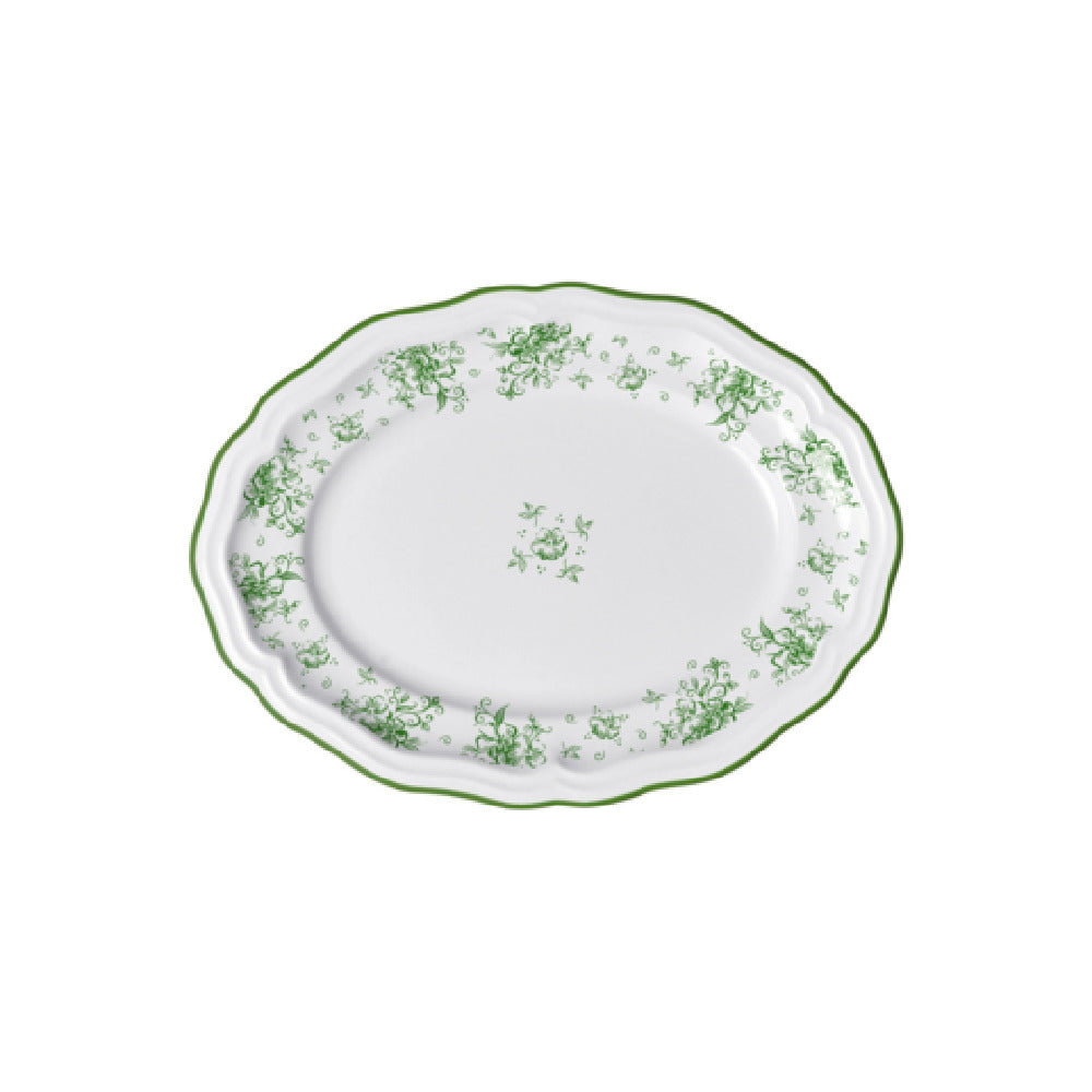 Steelite 62558FP818 Oval Platter 9.0" X 6.75" X 0.875" Adelina