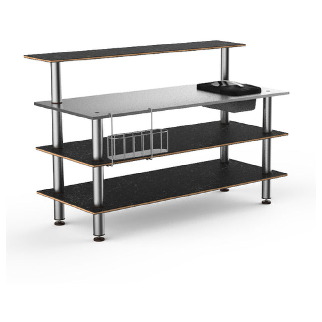 Steelite MGCMLC05MSXF Mogogo Buffet Solutions Modular ProBar Station 4-tier 71" X 40" X 47-1/2"H