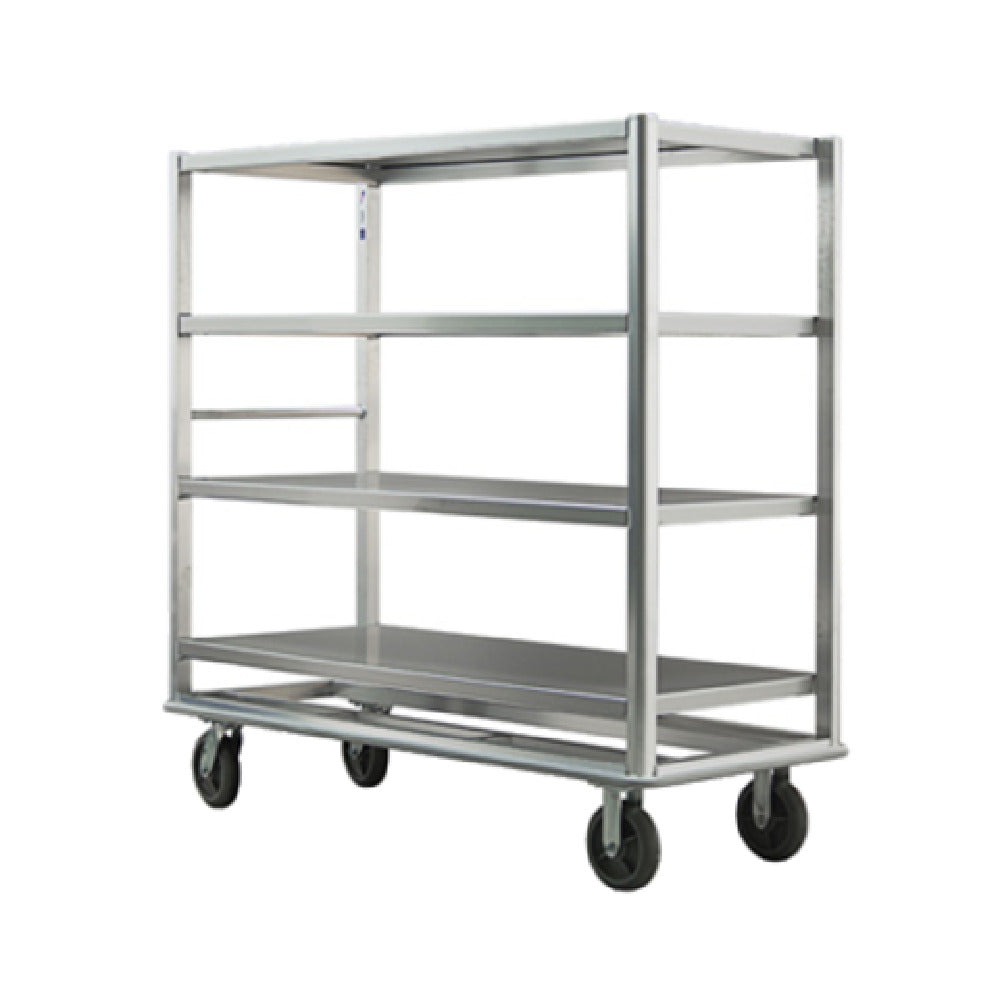 New Age Industrial 98182 Queen Mary Banquet Cart With Push Handle 65-1/2"W X 29"D X 66-3/4"H