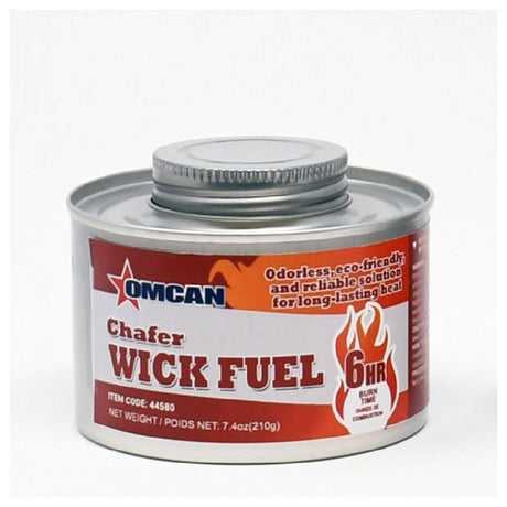 Omcan 44580 Chafing Dish Fuel With Wick 6 Hour Twist Cap