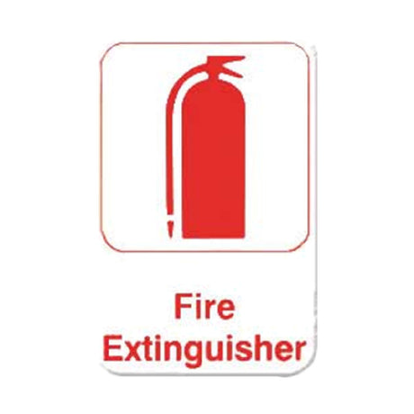 Thunder Group PLIS6913RD Information Symbol Sign 6" X 9" "Fire Extinguisher"