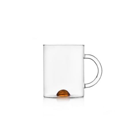 Rosenthal Sambonet Paderno IC313.248 Mug Dot Amber 13.5 Oz.