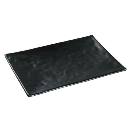 Yanco BP-2010 Black Pearl Plate 10"L X 7"W Rectangular