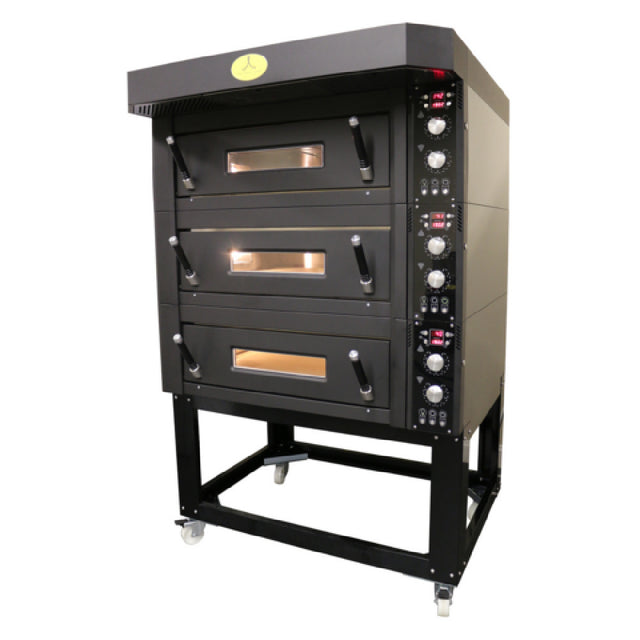 Arcobaleno Pasta Equipment APOB4242 Tre+ Pizza Oven Electric