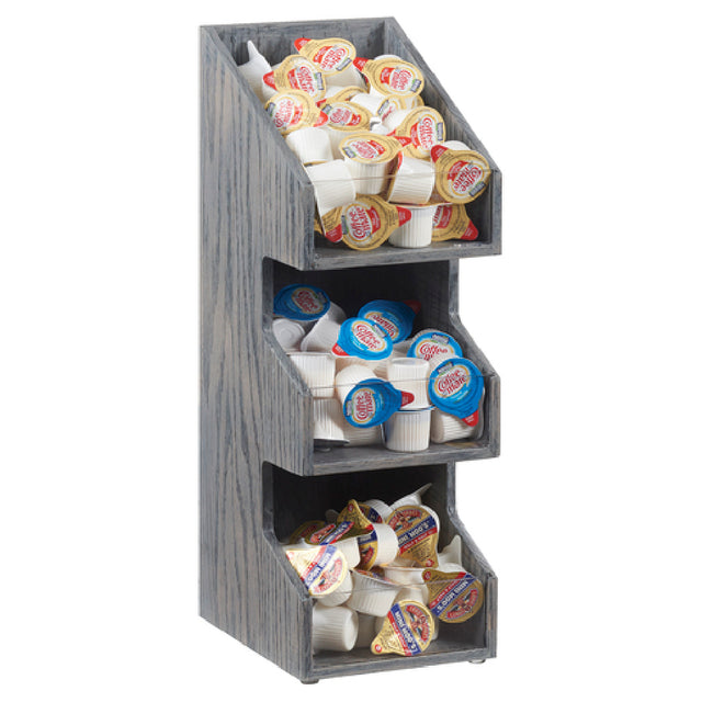 Cal Mil 2053-83 Ashwood Condiment Organizer/Display 5-1/2"W X 6-1/2"D X 15-1/2"H