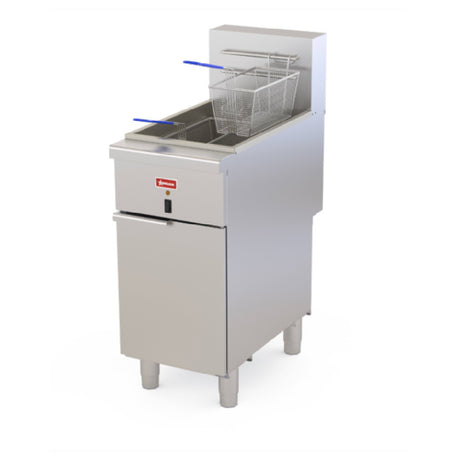 Omcan 48554 (CE-CN-EF50 208) Fryer Electric Floor Model