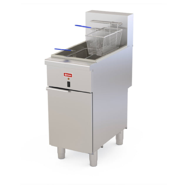Omcan 48554 (CE-CN-EF50 208) Fryer Electric Floor Model
