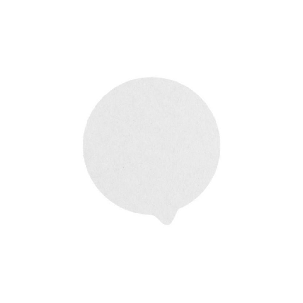 PacknWood 210OPCO120W - Opercover White, 4.72"dia, Recycleable