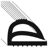 Franklin Machine Products 256-1464 Refrigeration Door Gasket 13-7/8" X 26-3/8" 4-sided