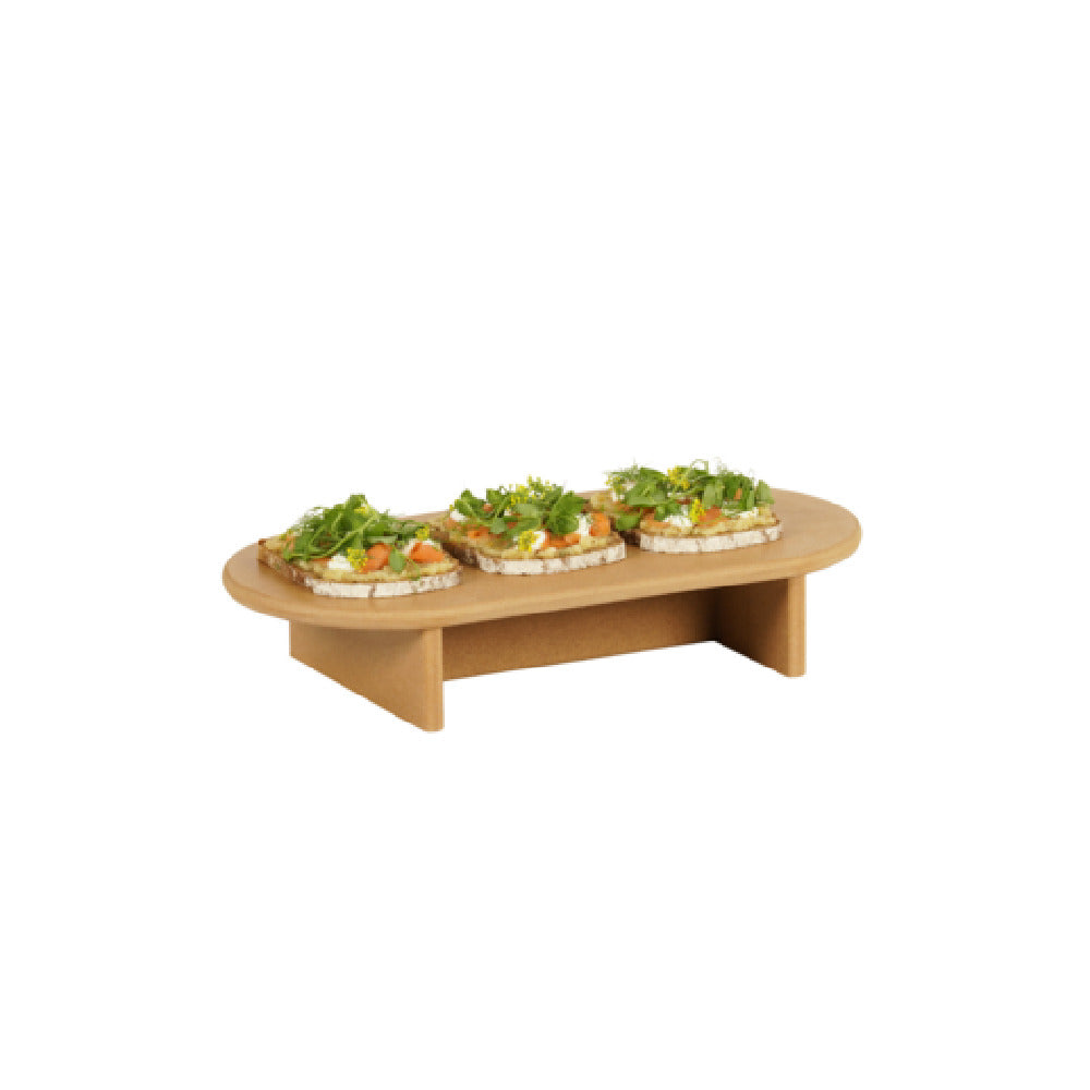 Cal Mil 23437-3-122 Renew Riser 16"W X 8"D X 3"H Water Resistant & Dishwasher Safe