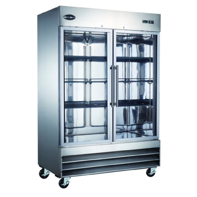 SABA S-47FG Freezer Merchandiser Reach-in Two-section