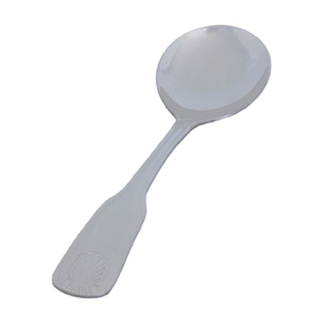 Crestware SHL210 Bouillon Spoon 6-1/8" Mirror Polished Finish