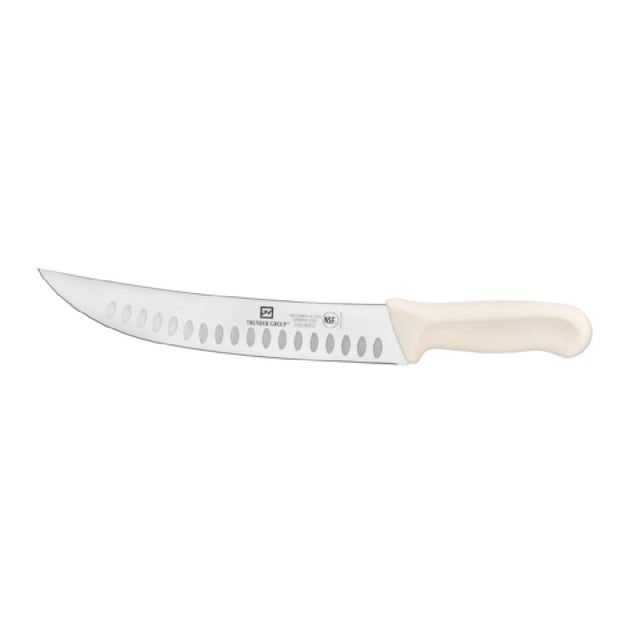 Thunder Group SLKF415WT Cimeter Steak Knife 9-1/2" Blade Hollow Ground