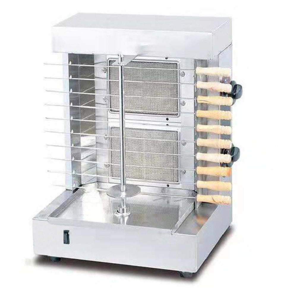 Uniworld Food Service Equipment VBR-SM2 Small Vertical Broiler Countertop Liquid Propane Gas