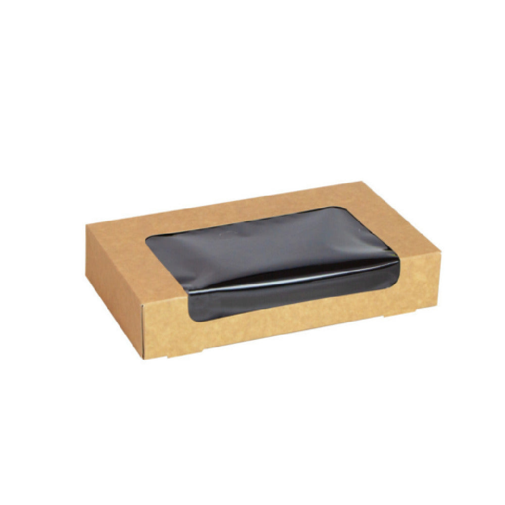 PacknWood 210SUWINA03 - Kraft Sushi Box, 32oz., 8.3" L X 4.7" W X 1.6" H
