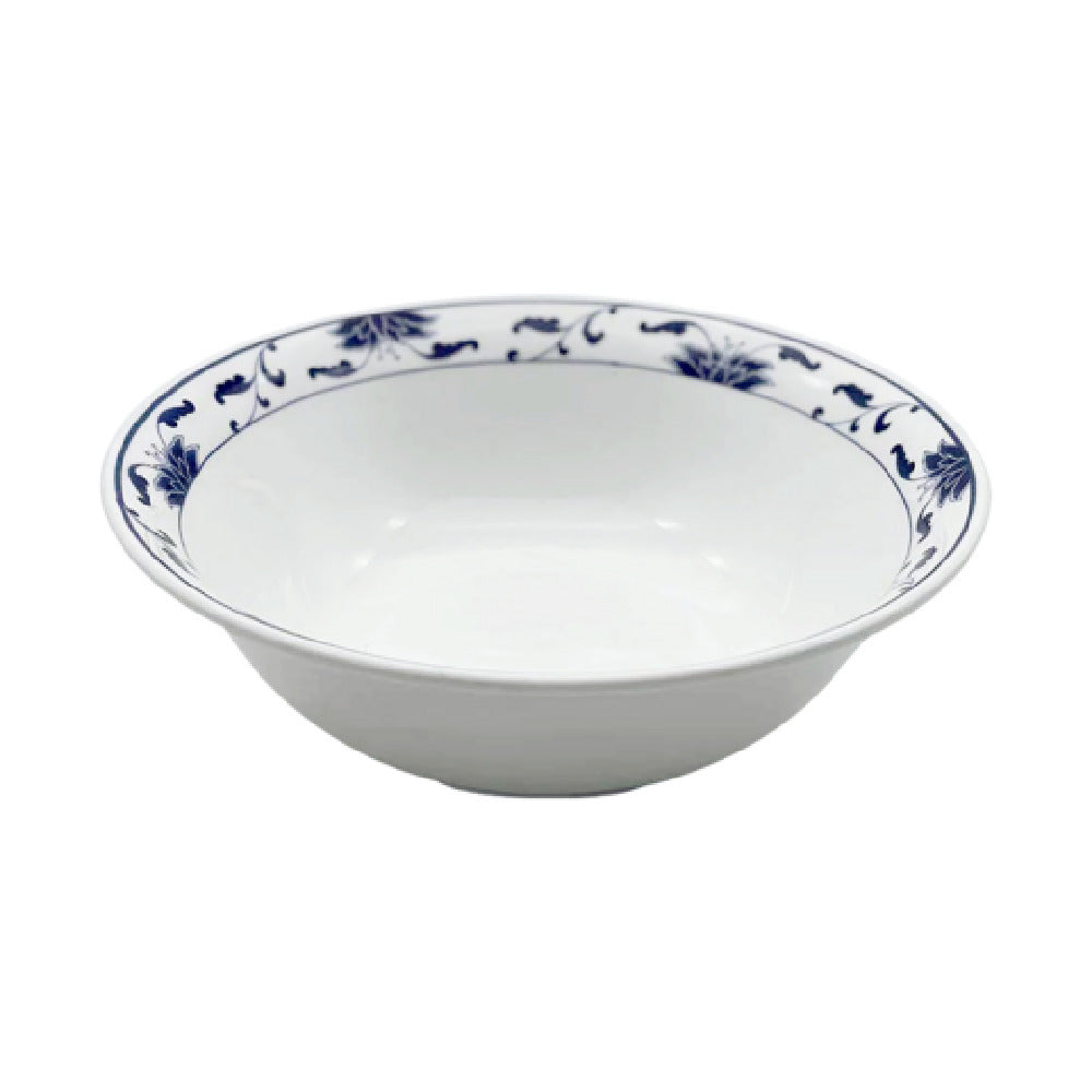 Cameo China 255-184 Blue Lotus Soup/Salad Bowl 40 Oz. (1.2 Liter)