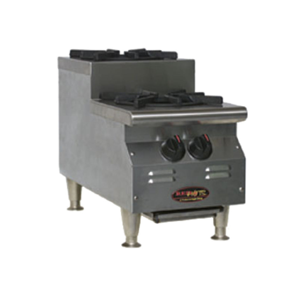 Eagle CLUHP-2-NG RedHots® Chef's Line® Step-Up Hotplate Counter Unit Gas