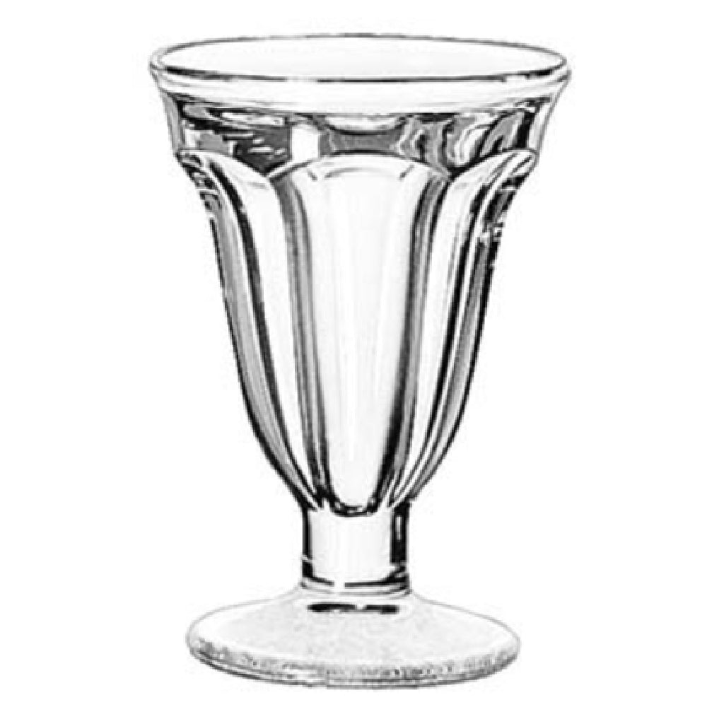 Libbey 5315 Sundae Dish 6-1/4 Oz. Glass (H 5-3/4" T 4" B 3-1/8" D 4") (24 Each Per Case)