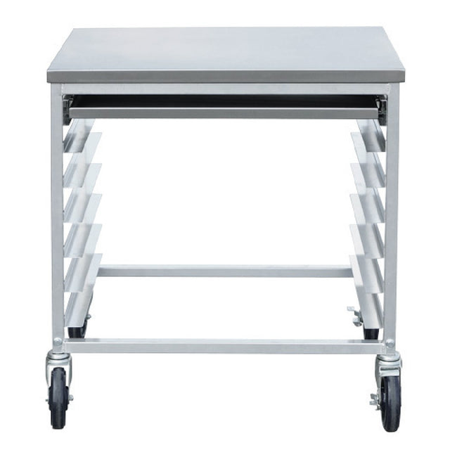 Omcan 44722 (44722) Meat Slicer Cart 28.25 X 18 X 30" Aluminum