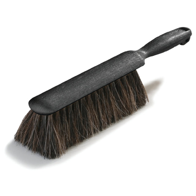 Carlisle 3622503 Carlisle Flo-Pac® Counter/Bench Brush 8" Plastic Block 2-1/2" Gray Horsehair Blend Bristles