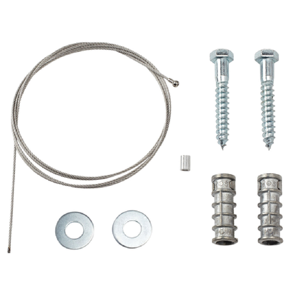 Rubbermaid FG9W29000000 - Security Kit, For GroundsKeeper™ Tuscan Receptacle, Made In USA