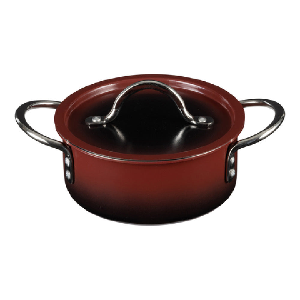 Bon Chef 73299-OM-M Country French X Ombre Sauce Pot 1 Qt 22 Oz 7" X 3"