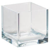 Cal Mil 22055-4-12 Storage Jar 4"W X 4"D X 4"H Square