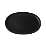 Steelite 6413MY034 Oval Plate 11.5"W X 7.25"D X 1"H Wabi Sabi Slate