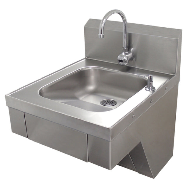 Advance Tabco 7-PS-77-E ADA Compliant Hand Sink Tapered Bowl Design Wall Mounted