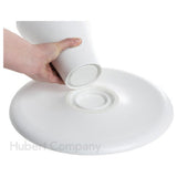 Hubert 98821 - Pedestal Base, 6-1/2" Dia. X 7-1/10"H, Round