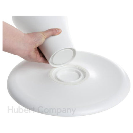 Hubert 98821 - Pedestal Base, 6-1/2" Dia. X 7-1/10"H, Round
