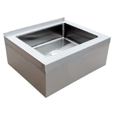 Omcan 44605 (44605) Mop Sink Floor Mount 28" X 20" X 6" Deep Bowl